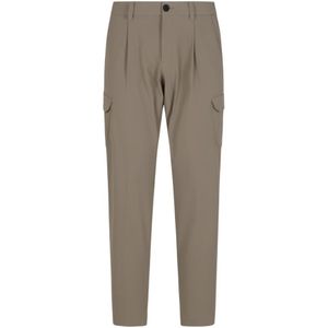 Herno, Heren, Broeken, Grijs, Maat: M Polyamide,