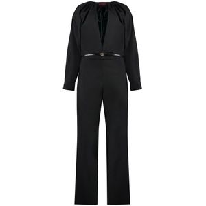 Gucci, Dames, Jumpsuits & Playsuits, Zwart, Maat: XS