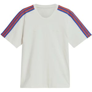 Adidas, unisex, Tops, Wit, Maat: S Katoen,