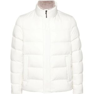 Herno, Heren, Jassen, Wit, Maat: M Polyamide,