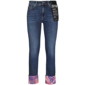 Versace Jeans Couture, Dames, Jeans, Blauw, Maat: W26 Katoen,
