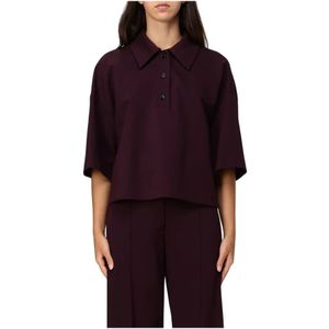 Liviana Conti, Dames, Tops, Paars, Maat: XS