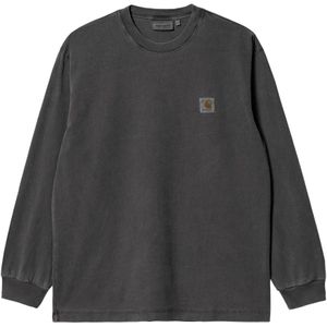 Carhartt Wip, Heren, Tops, Zwart, Maat: M Katoen,