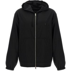 Givenchy - Zip-Up Hoodie Jacket - Zwart - Katoen