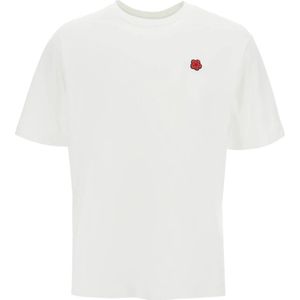 Kenzo, Heren, Tops, Wit, Maat: M Katoen,