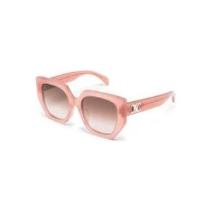 Celine Roze Zonnebril voor Dagelijks Gebruik , Pink , Dames , Maat: ONE Size