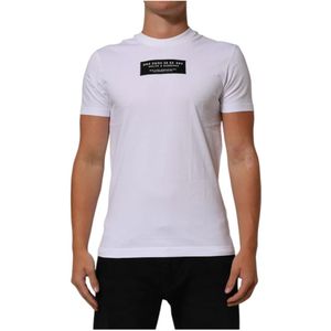 Dolce & Gabbana, Heren, Tops, Wit, Maat: M Katoen,