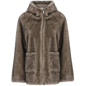 Betta Corradi, Dames, Jassen, Grijs, Maat: S Poliester,