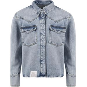 Icon Denim, Dames, Jassen, Blauw, Maat: XS Denim,