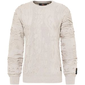 Carlo Colucci - D'Andrea - Trui - Beige - Wol/Acryl