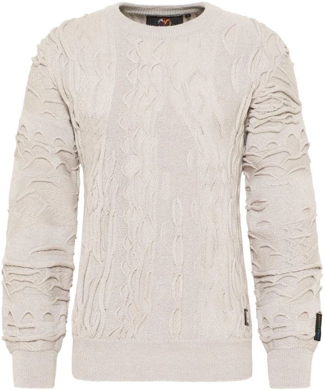 Carlo Colucci - D'Andrea - Trui - Beige - Wol/Acryl