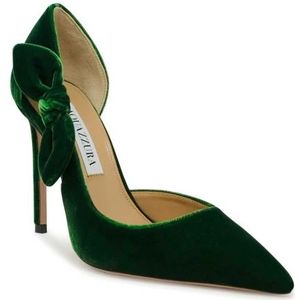 Aquazzura, Dames, Schoenen, Groen, Maat: 37 EU Velours,