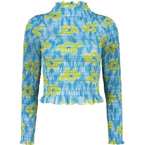 Amy Crookes, Dames, Tops, Blauw, Maat: Xs/S Poliester,