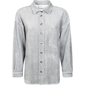 8Pm, Dames, Overhemden, Grijs, Maat: XS