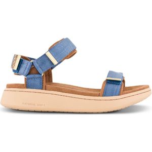 Woden, Dames, Schoenen, Blauw, Maat: 38 EU