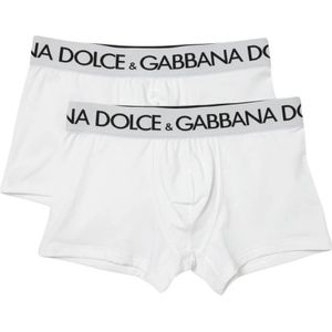 Dolce & Gabbana, Heren, Ondergoed, Wit, Maat: L Katoen,