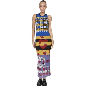 Moschino, Dames, Jurken, Veelkleurig, Maat: S Tulle,