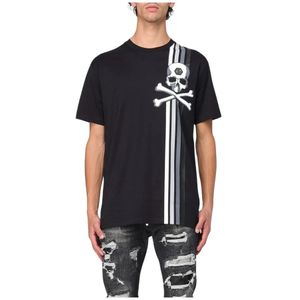 Skull - T-shirt - Zwart - Met Grafisch Ontwerp