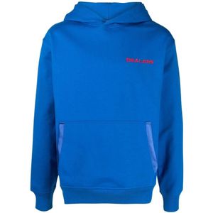 Just Don, Heren, Sweatshirts & Hoodies, Blauw, Maat: L Katoen,