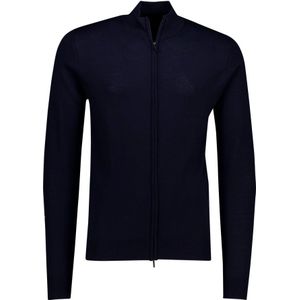 Cavallaro Napoli Saronno Vest - Donkerblauw - 100% Merinowol