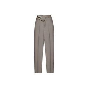 Fendi Stijlvolle Broek , Gray , Dames , Maat: XS