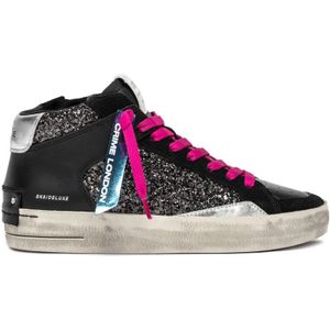 Crime London, Dames, Schoenen, Zwart, Maat: 36 EU Katoen,