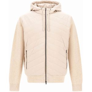 Herno, Heren, Jassen, Beige, Maat: 2XL Wol,