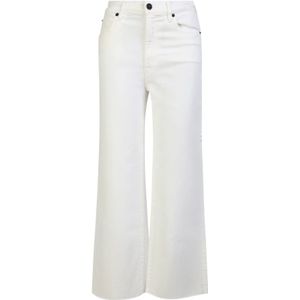 Slvrlake, Dames, Jeans, Wit, Maat: W30 Katoen,
