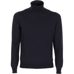 Tagliatore, Heren, Truien, Blauw, Maat: 3XL Wol,