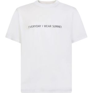 Sunnei, Heren, Tops, Wit, Maat: XS