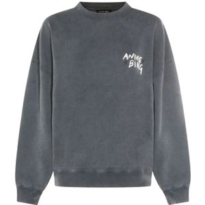 Anine Bing, Dames, Sweatshirts & Hoodies, Zwart, Maat: M
