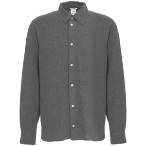 Won Hundred, Heren, Overhemden, Grijs, Maat: L