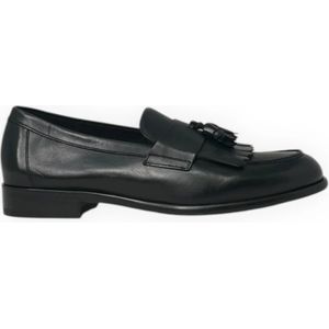 Doucal's, Heren, Schoenen, Zwart, Maat: 41 1/2 EU Leer,