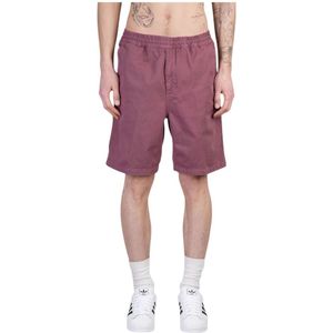 Carhartt Wip, Heren, Korte broeken, Roze, Maat: S