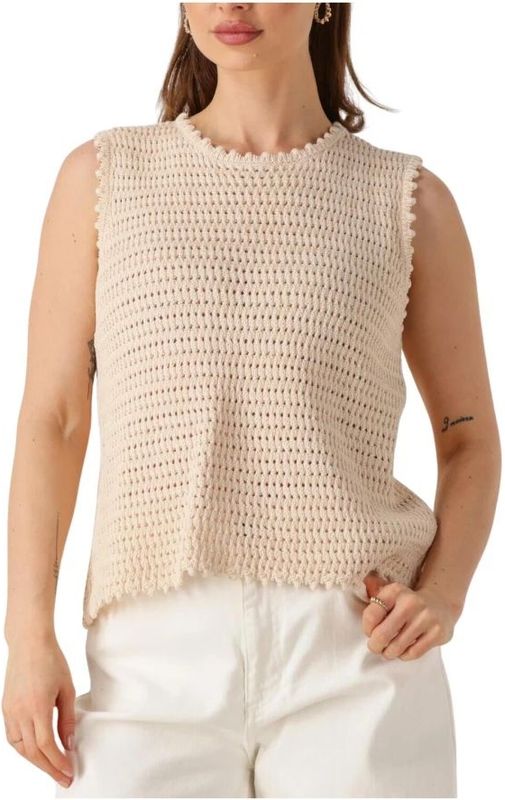 Modström - Miemd TOP - Zandkleurige Top - Dames - Biologisch Katoen