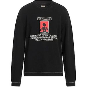 C.p. Company, Heren, Sweatshirts & Hoodies, Zwart, Maat: M Katoen,