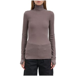 Lemaire, Dames, Truien, Grijs, Maat: S Wol,