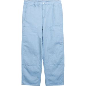 Carhartt Wip - Double Knee Werkbroek - Blauw - Heren - Katoen