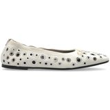 Golden Goose - Leren Balletflats - Wit