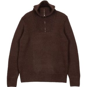 Kappa, Heren, Truien, Bruin, Maat: L Katoen,