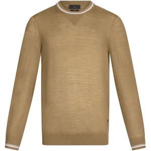 Liu Jo, Heren, Truien, Beige, Maat: S Katoen,