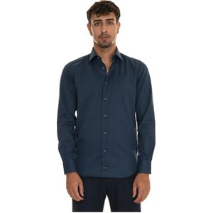 Càrrel, Heren, Overhemden, Blauw, Maat: 3XS Katoen,