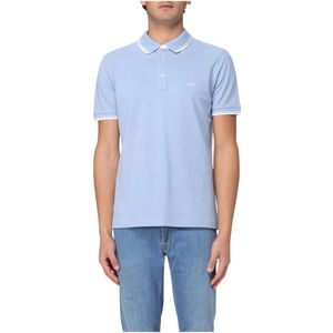 Fay, Heren, Tops, Blauw, Maat: 3XL