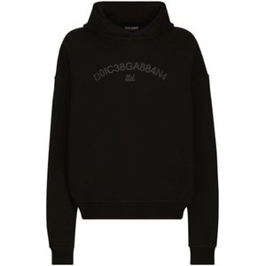 Dolce & Gabbana - Hoodie - Zwart - Katoen