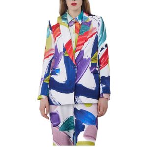 Silvian Heach, Dames, Jassen, Veelkleurig, Maat: S Katoen,