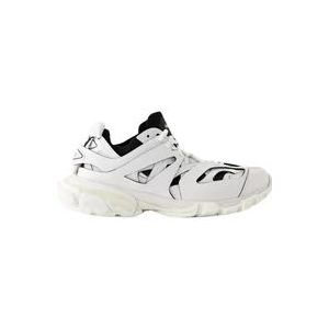 Balenciaga Track Sock Sneakers - Zwart/Wit , White , Dames , Maat: 35 EU