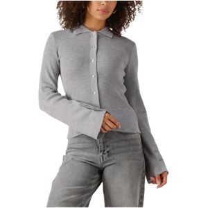 Modström, Dames, Truien, Grijs, Maat: S Wol,