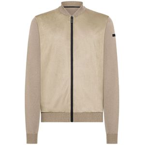 Rrd, Heren, Sweatshirts & Hoodies, Bruin, Maat: S Suède,