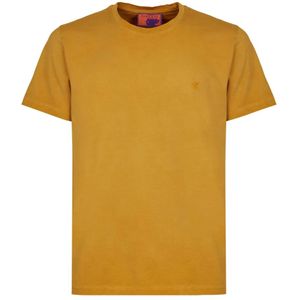 Gallo, unisex, Tops, Geel, Maat: S Katoen,