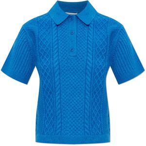 JW Anderson, Dames, Truien, Blauw, Maat: S Wol,